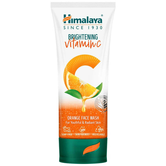 Himalaya Herbals Brightening Vitamin C Orange Face Wash 