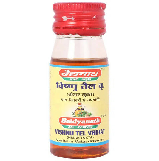 Baidyanath Jhansi Vishnu Tel Vrihat (Kesar Yukta) - Grab2buy