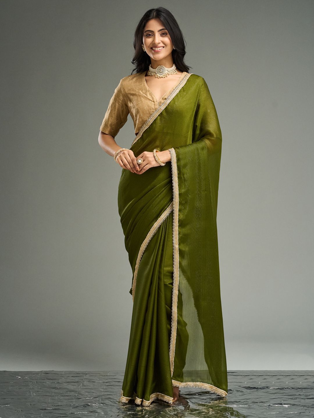 kasee Embellished EmbroideredSaree