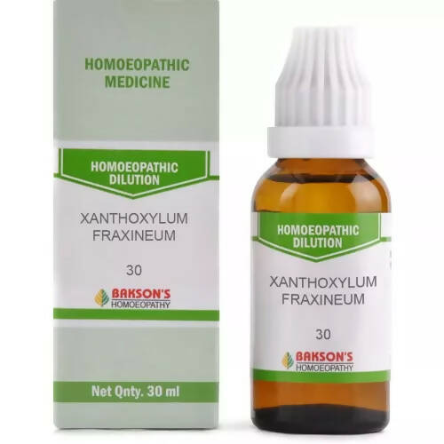 Bakson's Homeopathy Xanthoxylum Fraxineum Dilution 