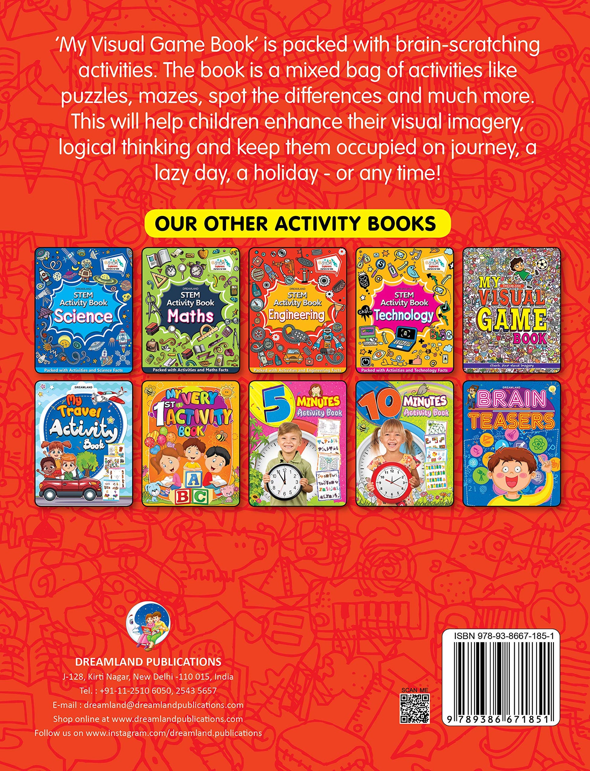 Dreamland My Visual Game Book