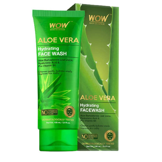 Wow Skin Science Aloe Vera Hydrating Face Wash  Grab2Buy Wow Skin Science Grab2Buy