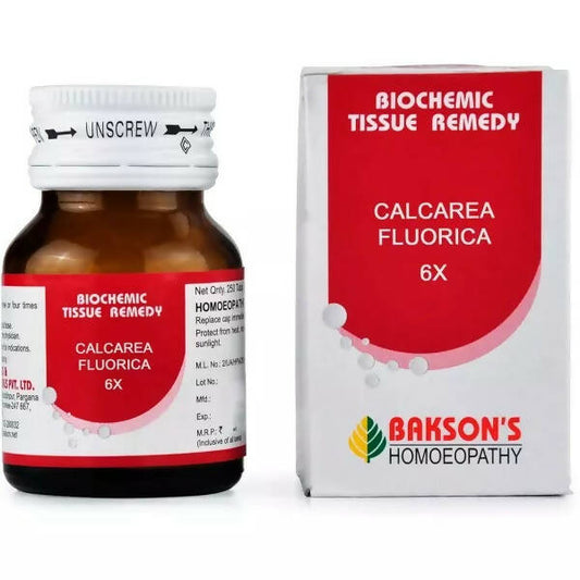 Bakson's Homeopathy Calcarea Fluorica Tablets - Grab2buy