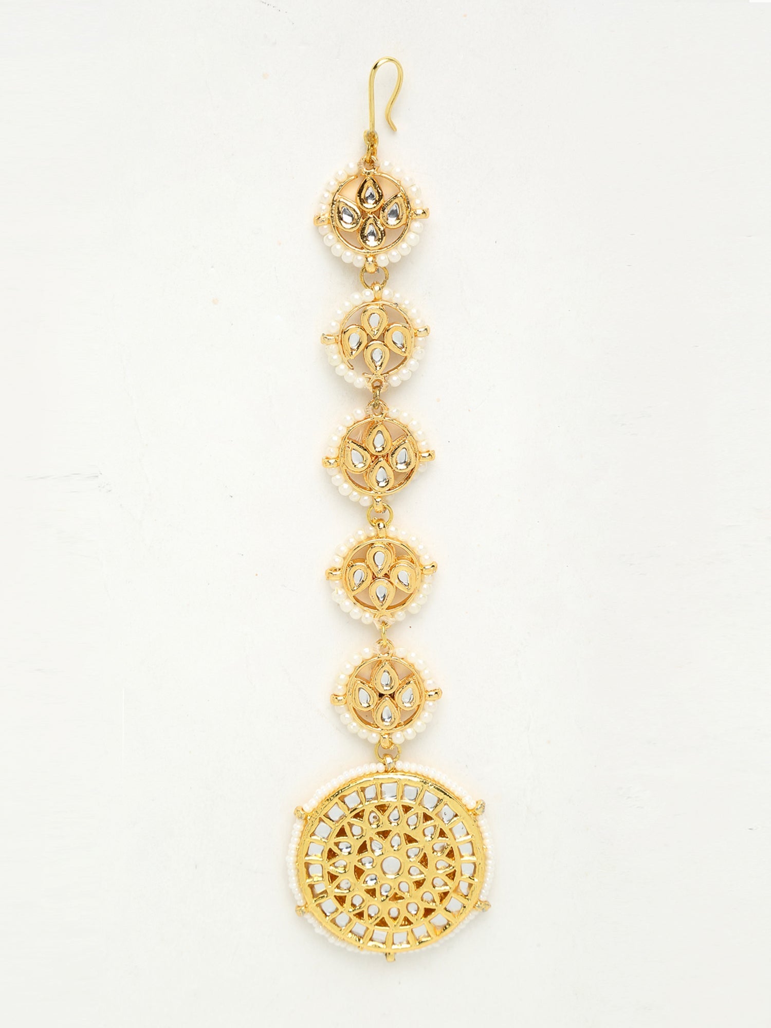 Kundan Maang Tikka - Ruby Raang