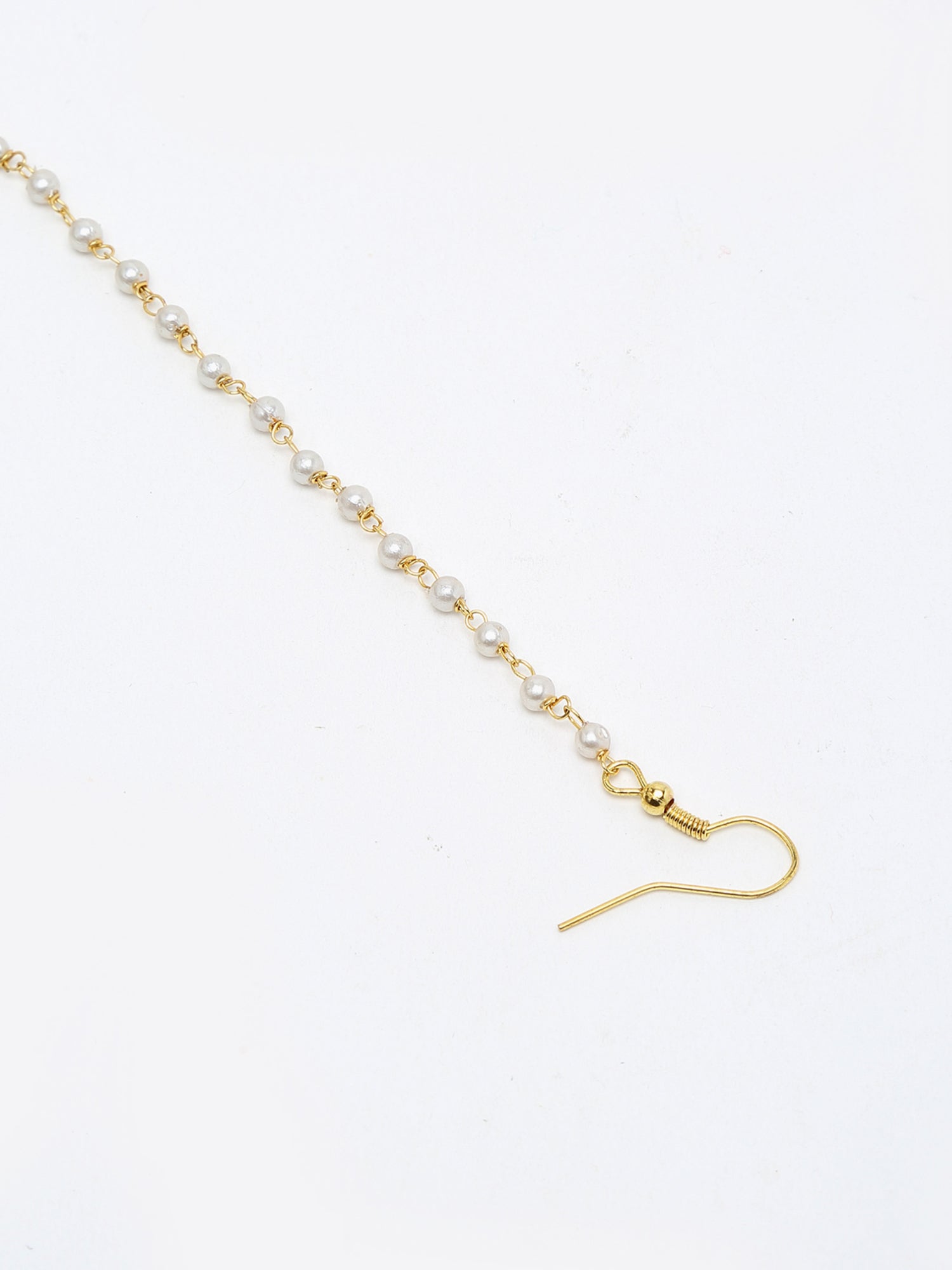 Double Kundan Nose Ring - Ruby Raang  Grab2Buy Ruby Raang Grab2Buy