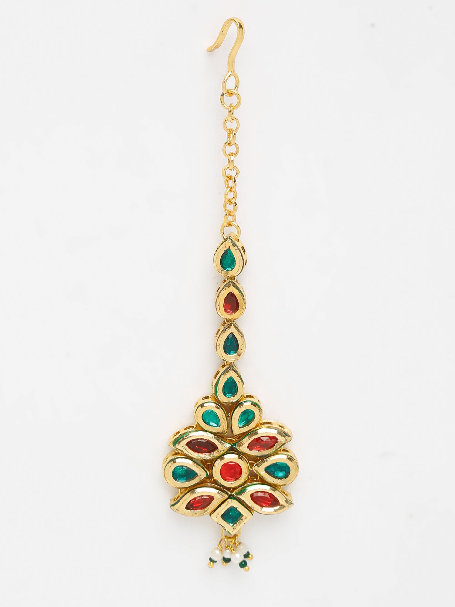 Kundan Maang Tikka - Ruby Raang