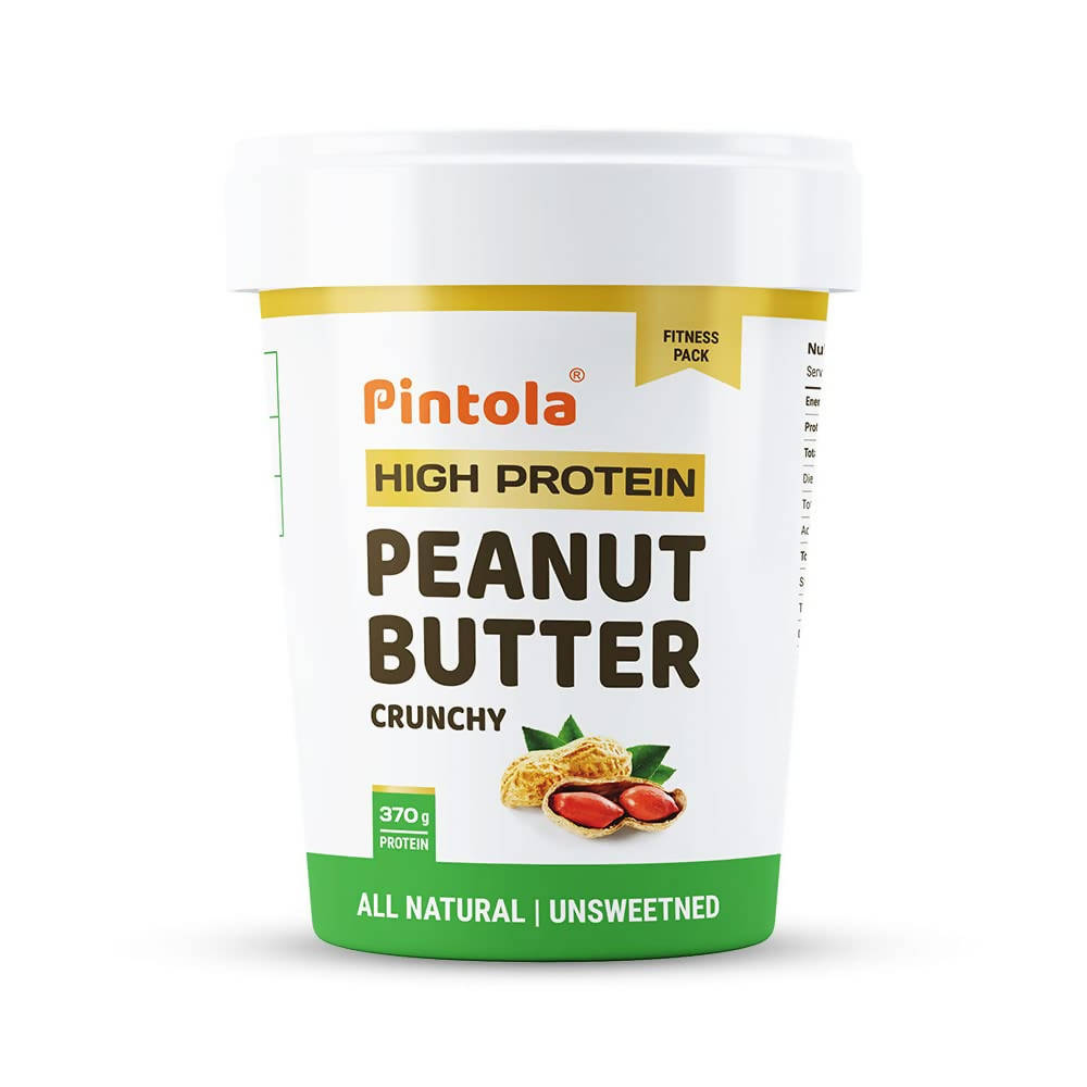 Pintola High Protein Natural Crunchy Peanut Butter - Grab2buy