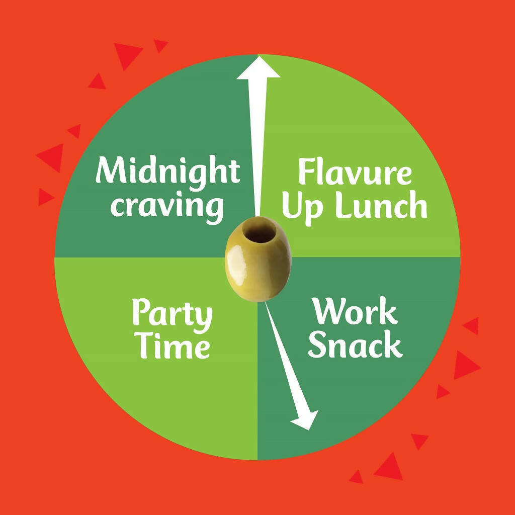 Flavure Snack-On-The-Go Olives Chilli 