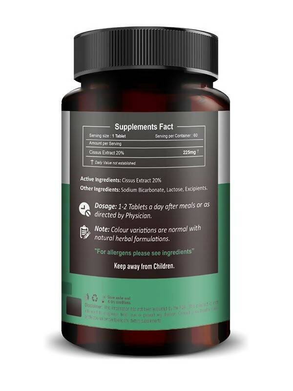 H&C Herbal Cissus Extract Quick Dissolving Tablets 