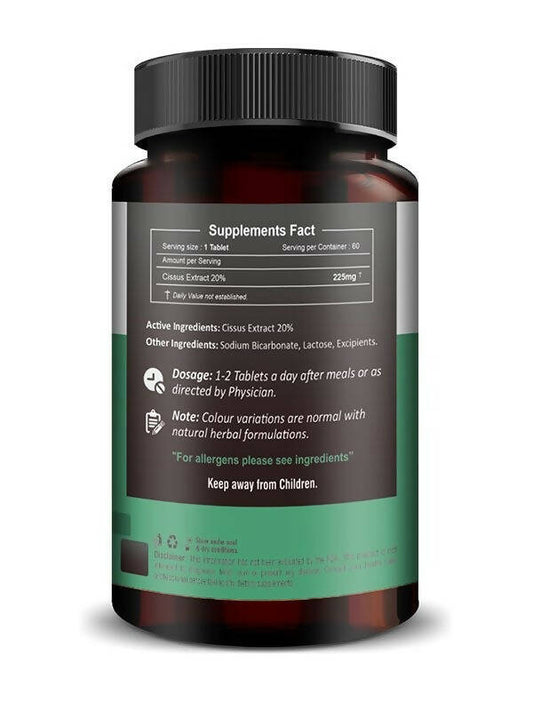 H&C Herbal Cissus Extract Quick Dissolving Tablets 
