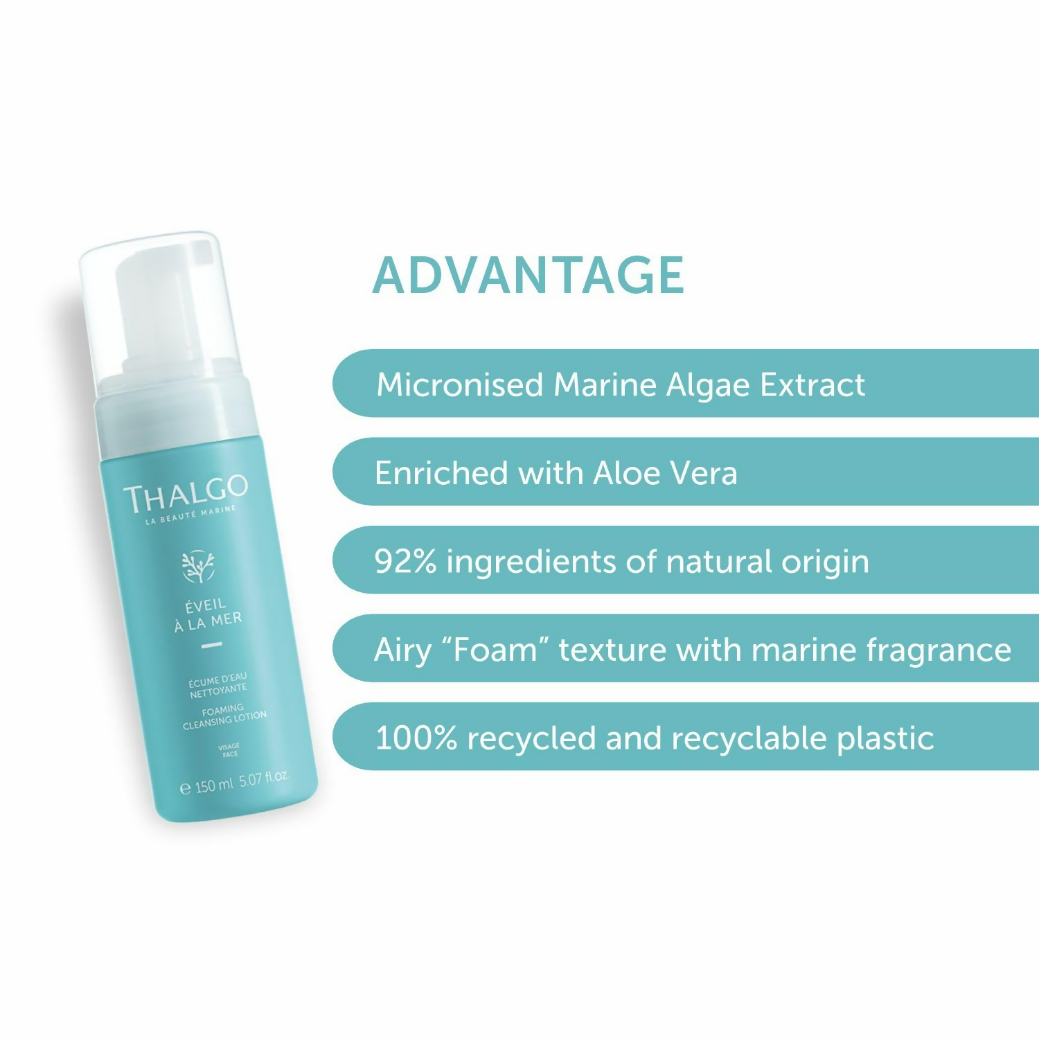 Thalgo Foaming Cleansing Lotion - Gentle Face Wash  Grab2Buy Thalgo Grab2Buy