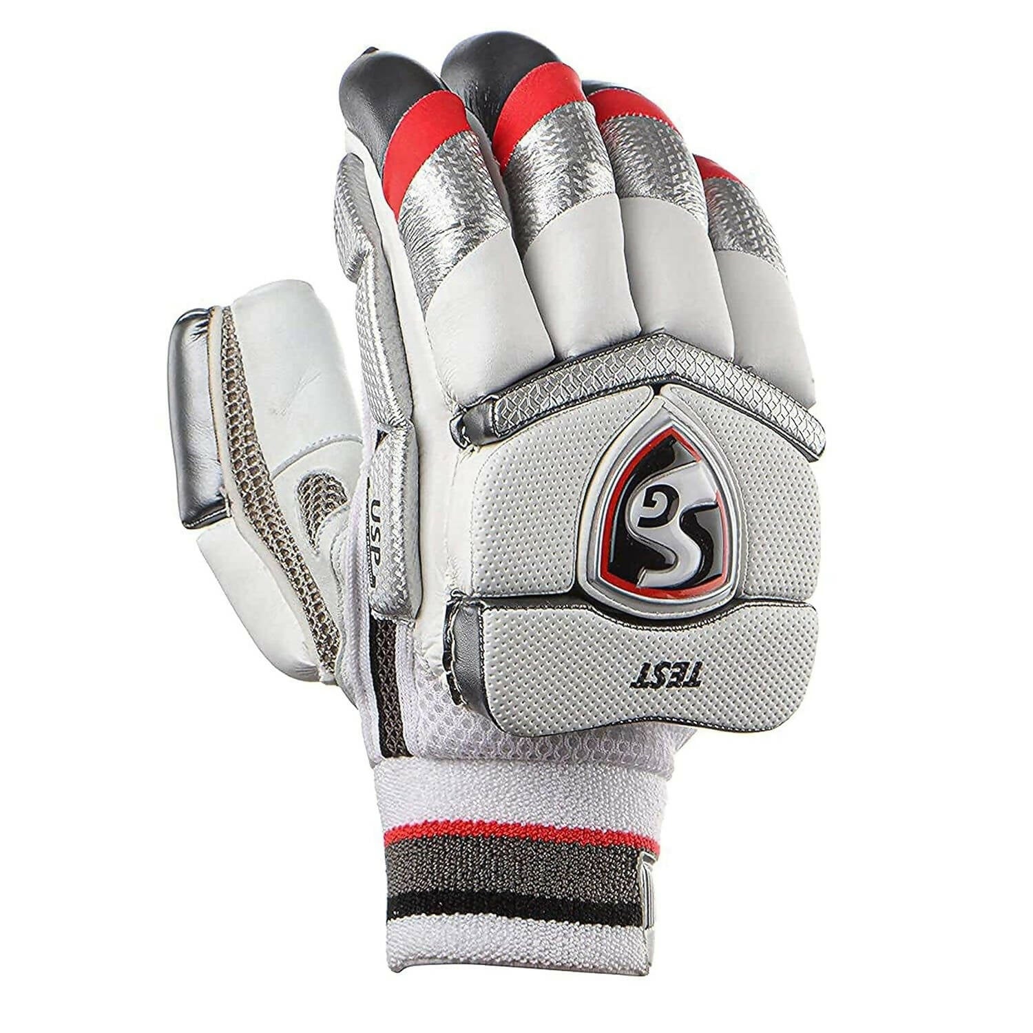 SG Test RH Leather Batting Gloves - Adult Cricket 