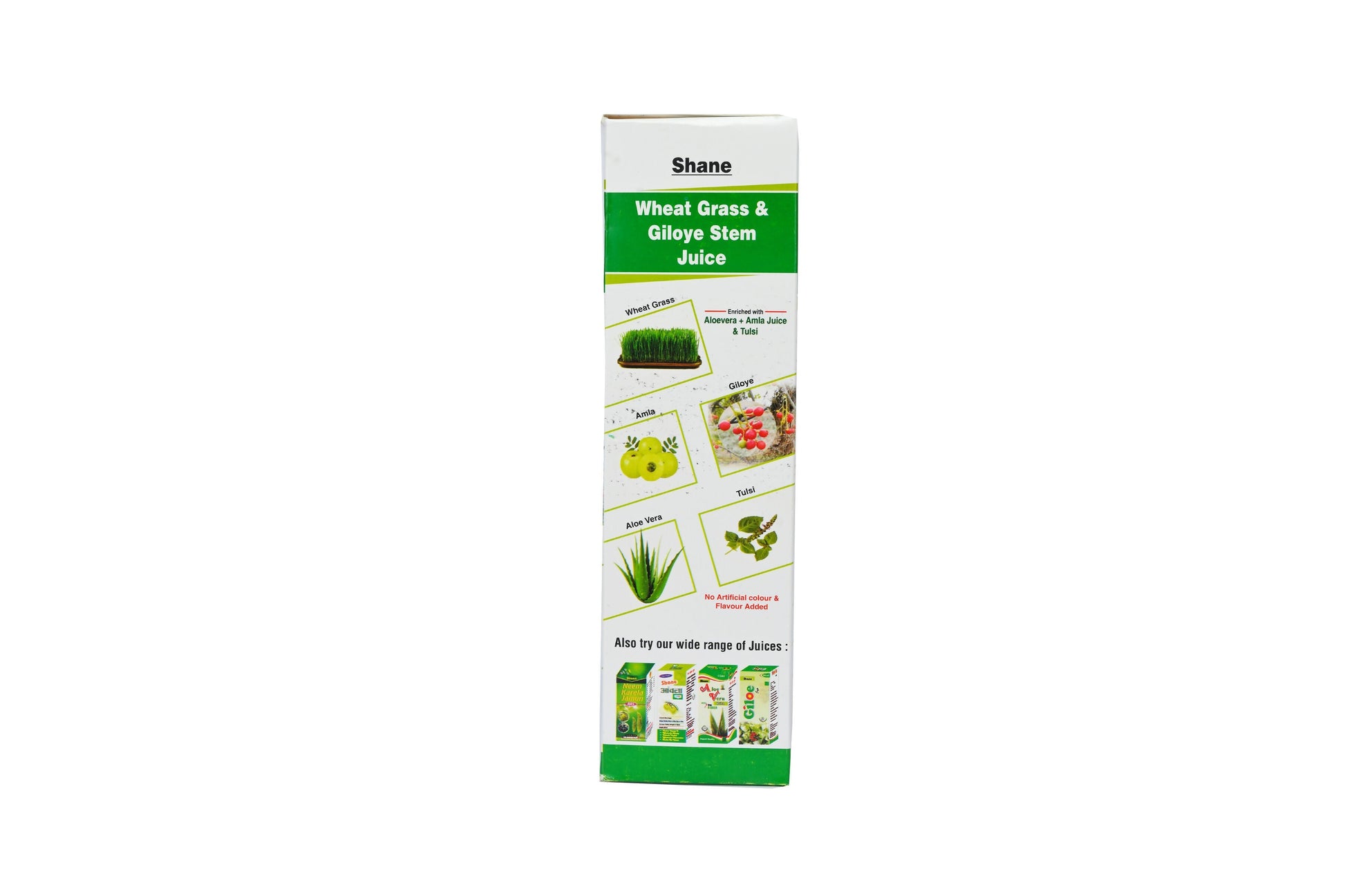 Shane Wheat Grass Giloye Stem Juice 