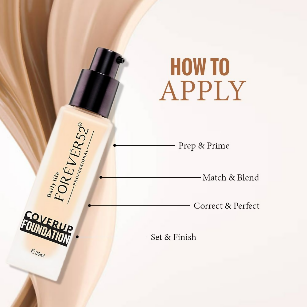 Daily Life Forever52 Coverup Foundation - FCU20.1 | Swadesiicart
