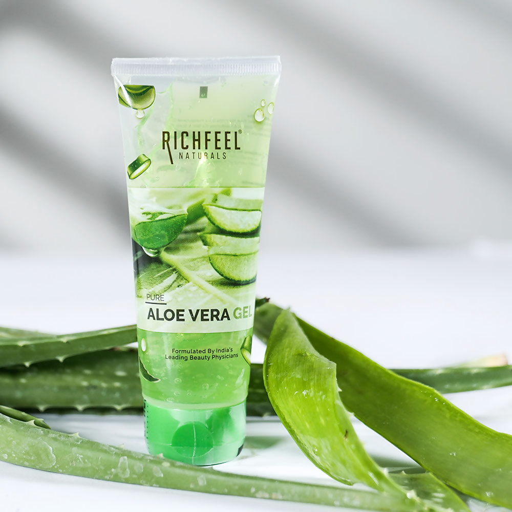 Richfeel Pure Aloe Vera Gel For Face Skin & Hair 