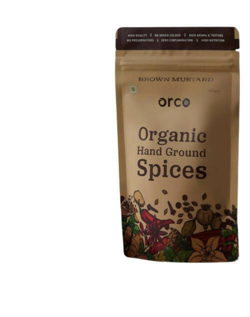 Orco Organic Brown Mustard Seeds - Grab2buy