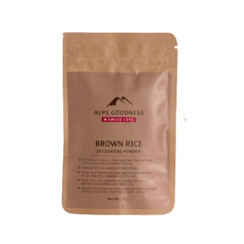 Alps Goodness Brown Rice Exfoliating Powder 