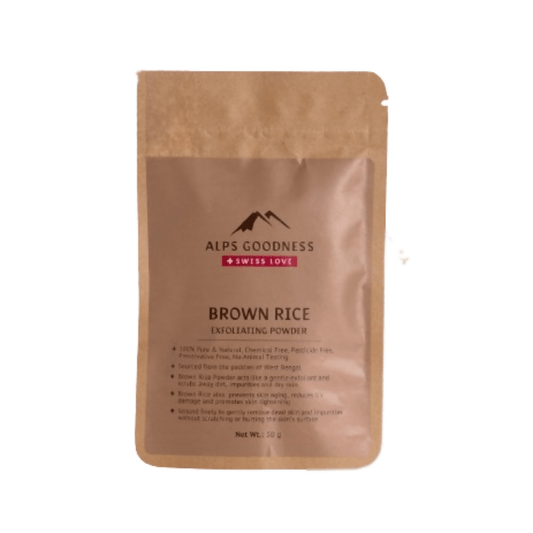 Alps Goodness Brown Rice Exfoliating Powder 