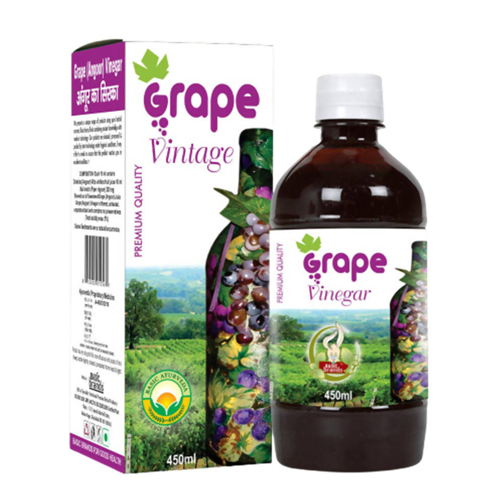 Basic Ayurveda Grape Vinegar 