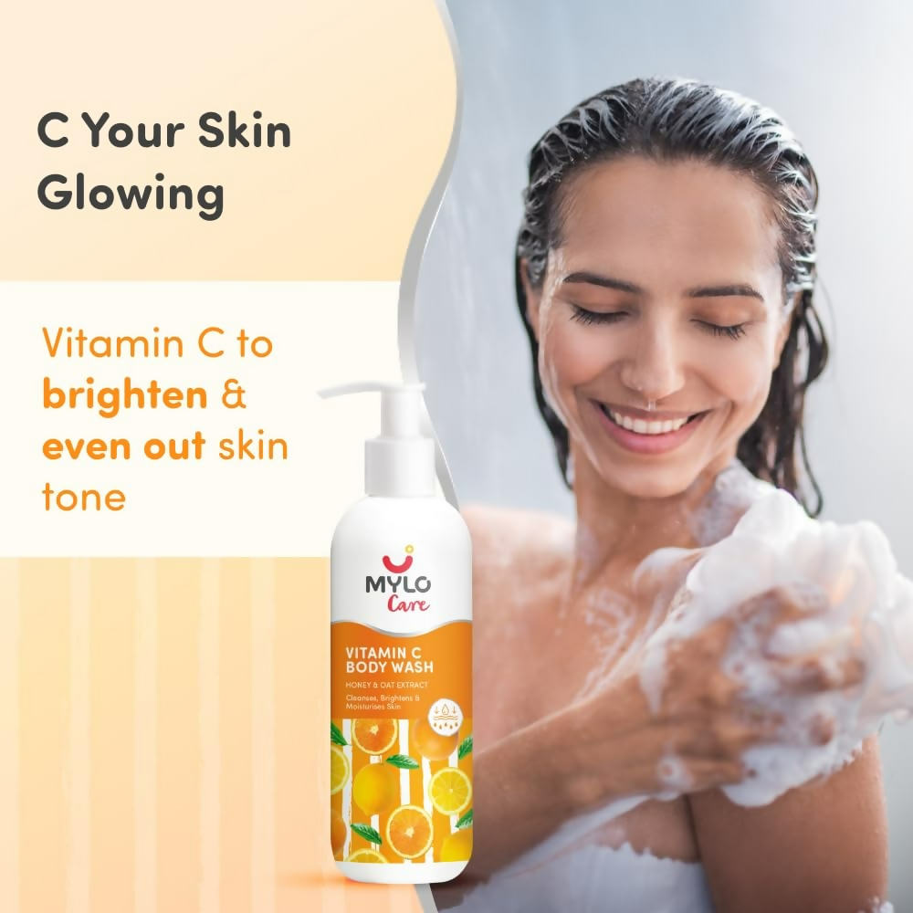 Mylo Care Vitamin C Body Wash with Honey  Grab2Buy Mylo Care Grab2Buy