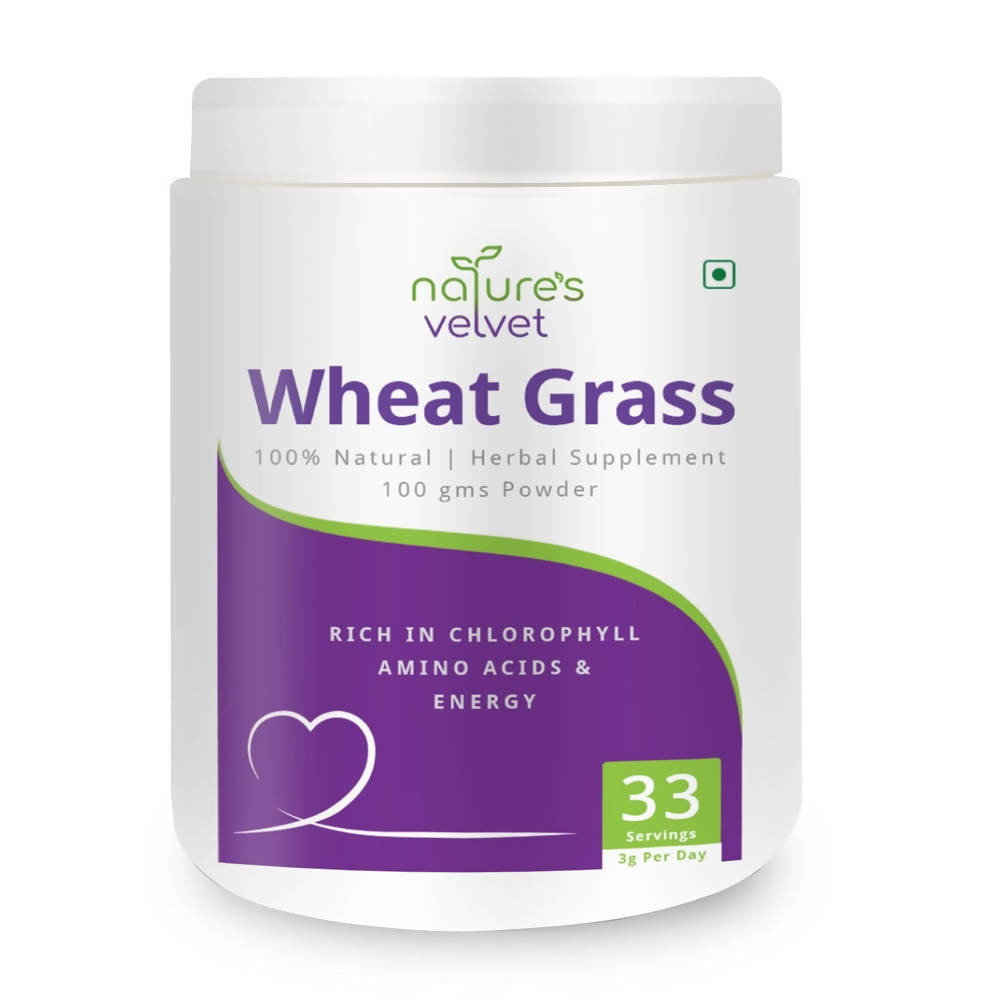 Nature's Velvet Wheat Grass Powder 
