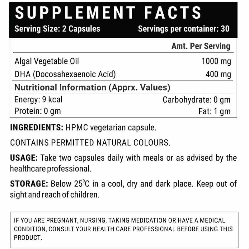Inlife Vegetarian DHA Capsules