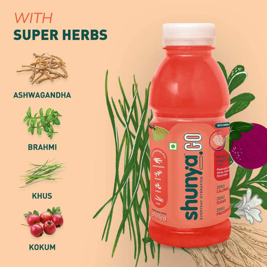 Shunya Go Zappy Mixed Fruit Mania uses