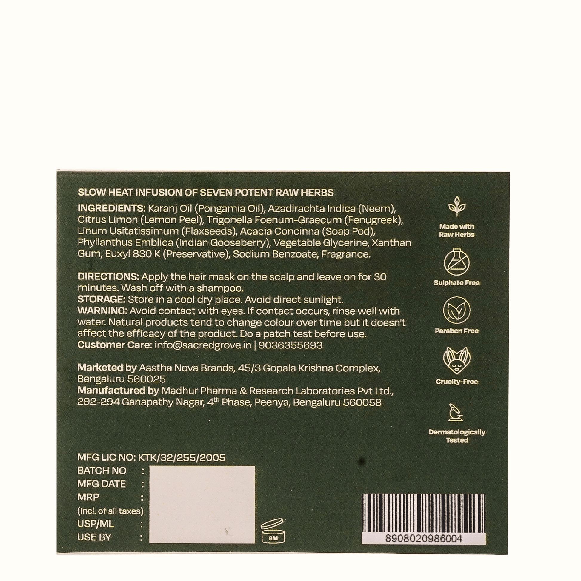 Sacred Grove Anti-Dandruff Combo