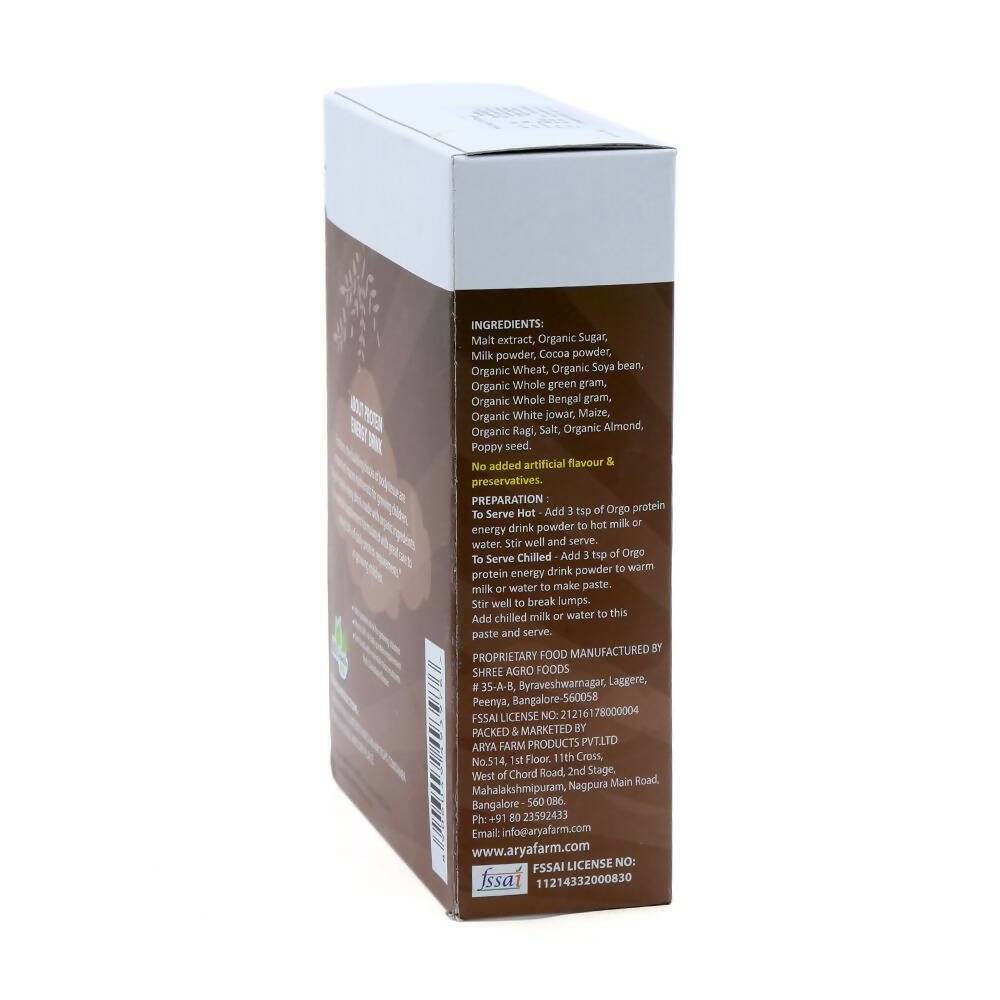 Arya Farm Protein Energy Drink-Chocolate