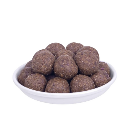 Vedas Kitchen Sprouted Ragi Almond Butter Ladoos 8 Month  Grab2Buy Vedas Kitchen Grab2Buy