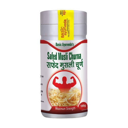 Basic Ayurveda Safed Musli Churna 