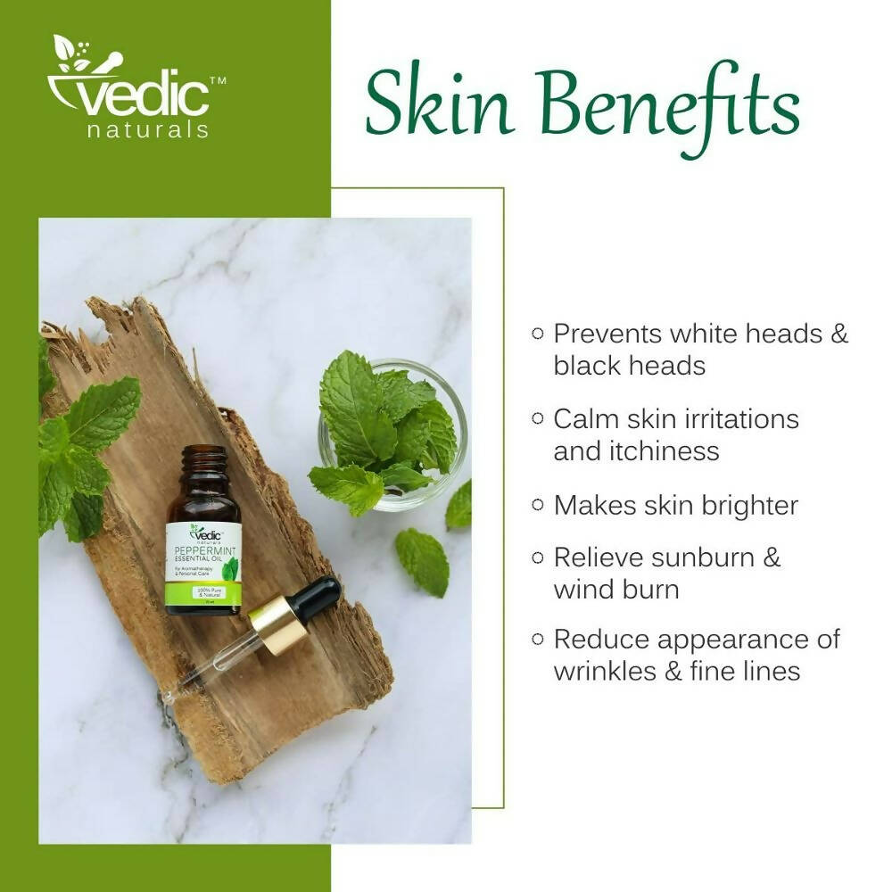 Vedic Naturals Peppermint Essential Oil  Grab2Buy Vedic Naturals Grab2Buy