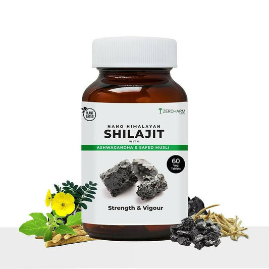 Zeroharm Nano Himalayan Sj With Ashwagandha, Safed Musli 