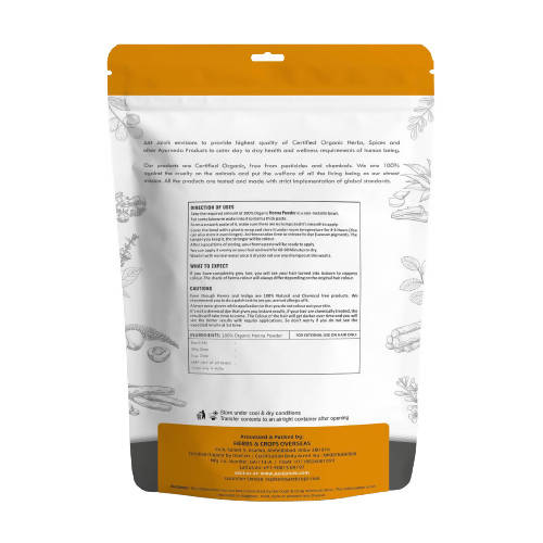 Just Jaivik Organic Neutral Henna Powder 