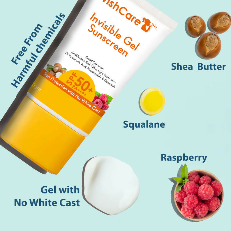 Wishcare Ceramide Sunscreen Kit - SPF 50 Broad Spectrum - PA+++ UVA & UVB Protection  Grab2Buy Wishcare Grab2Buy