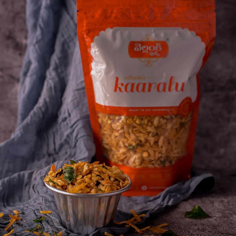 Vellanki Foods - Potato (Aloo) Mixture | Indian Snacks Ready to Eat Snacks | Homemade Andhra Snacks | Flavourful Indian Snacks 