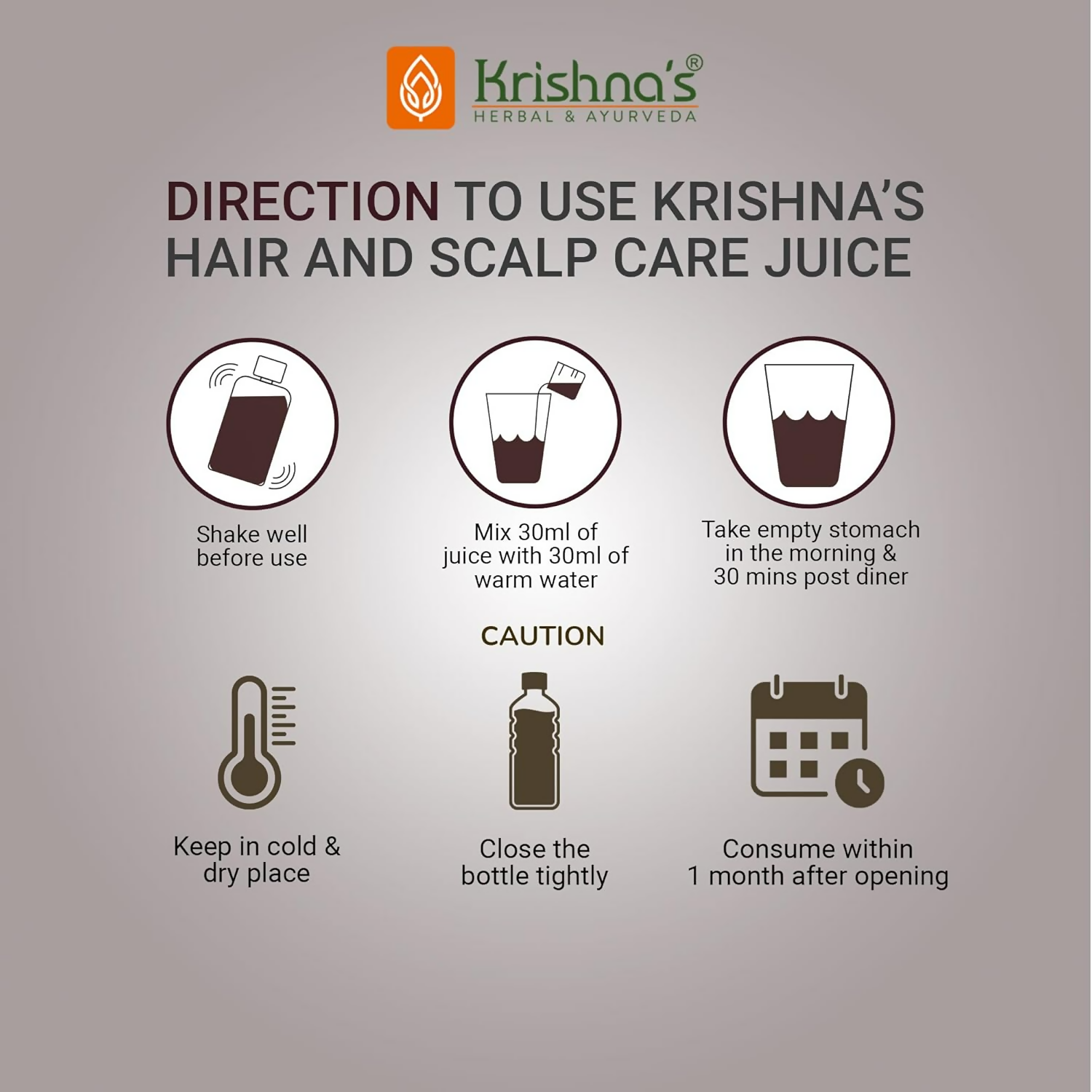 Krishna'S Herbal & Ayurveda Hair & Scalp Care Juice 