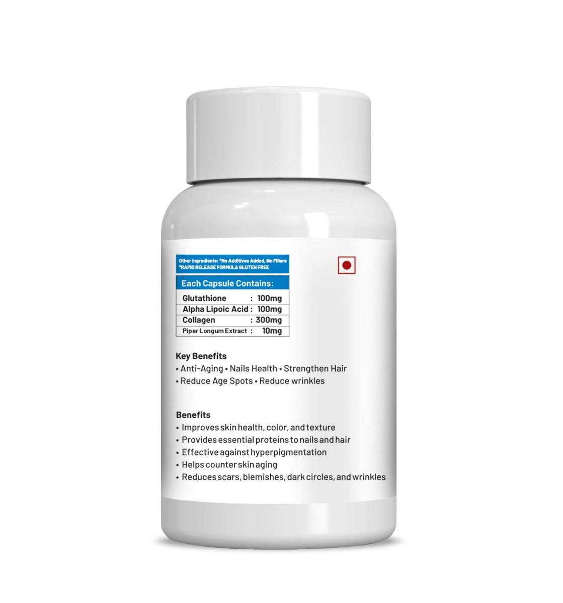 Ae Naturals Alpha Gluta Skin Brightening Capsules - Grab2buy