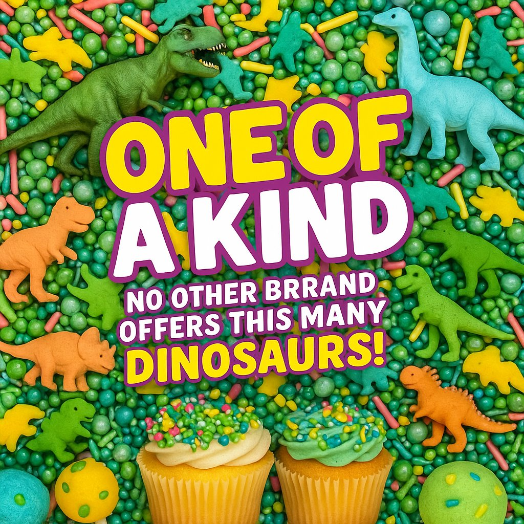 Confect Dino Sprinkles Multipack  05