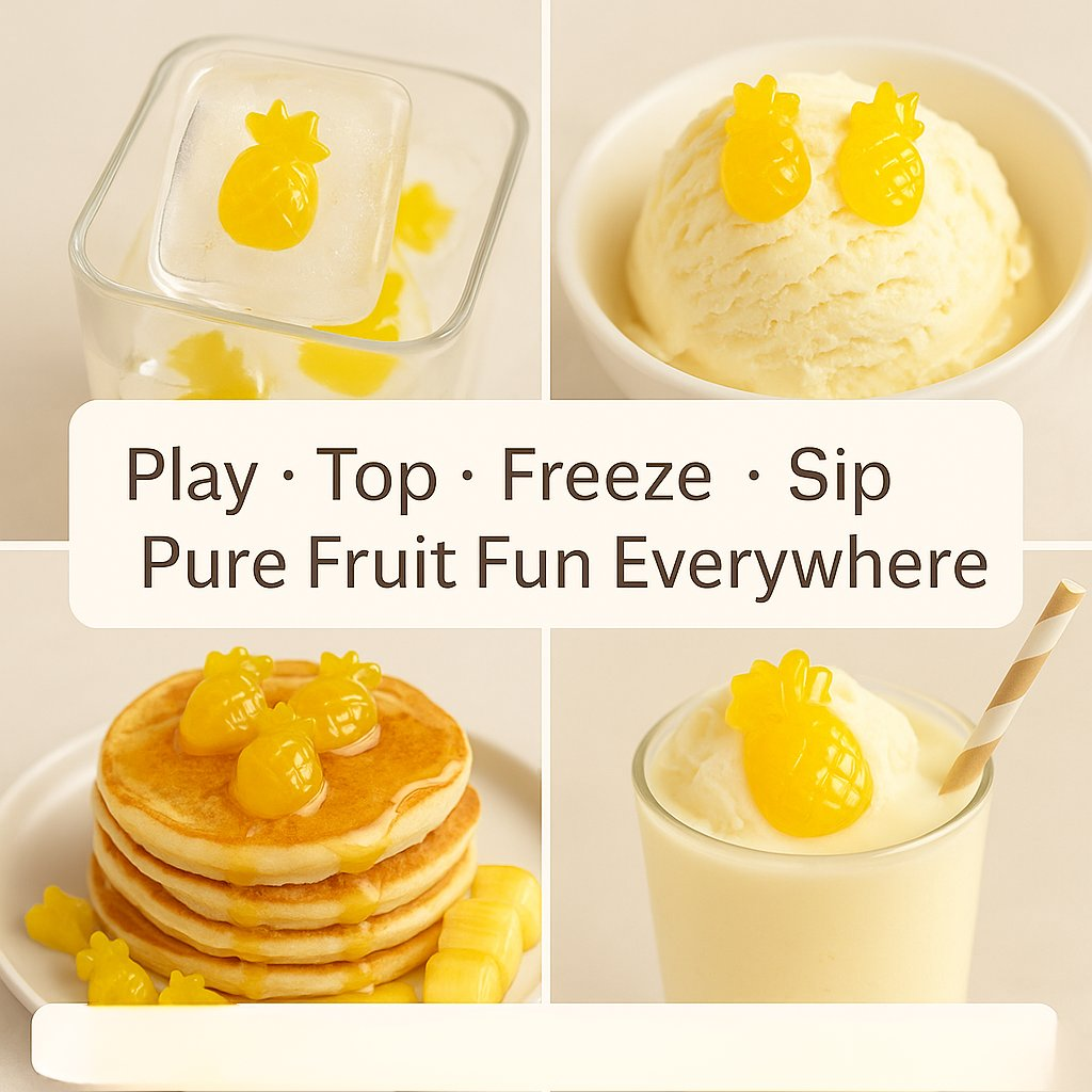 Confect Pineapple Power Pop Gummies