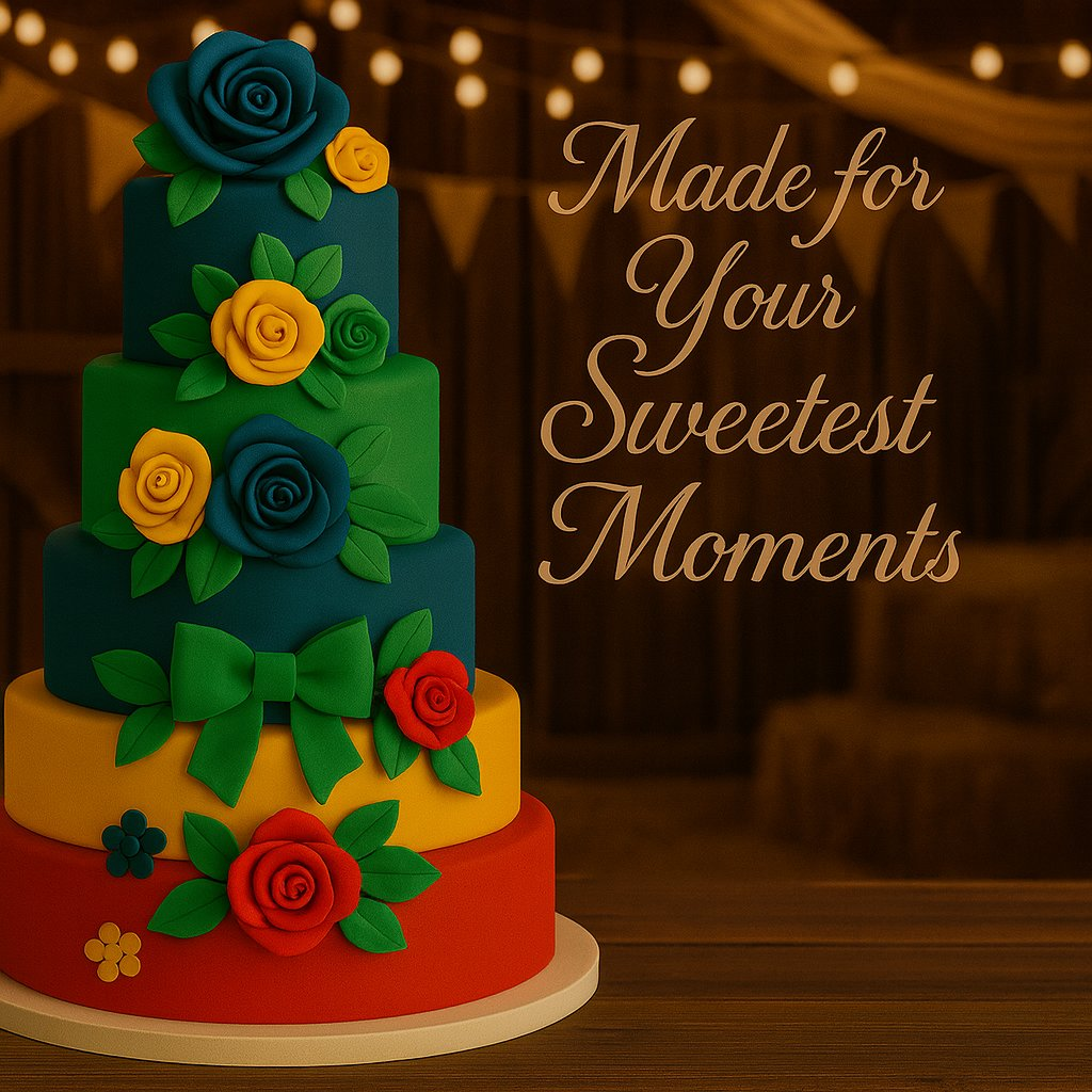 Confect Multipack of Navy Blue, Emerald Green, Yellow and Red Sugarpaste 14