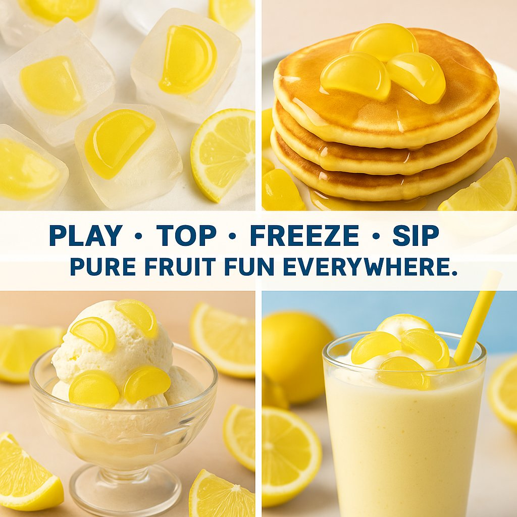 Confect Lemon Drop Burst Gummies