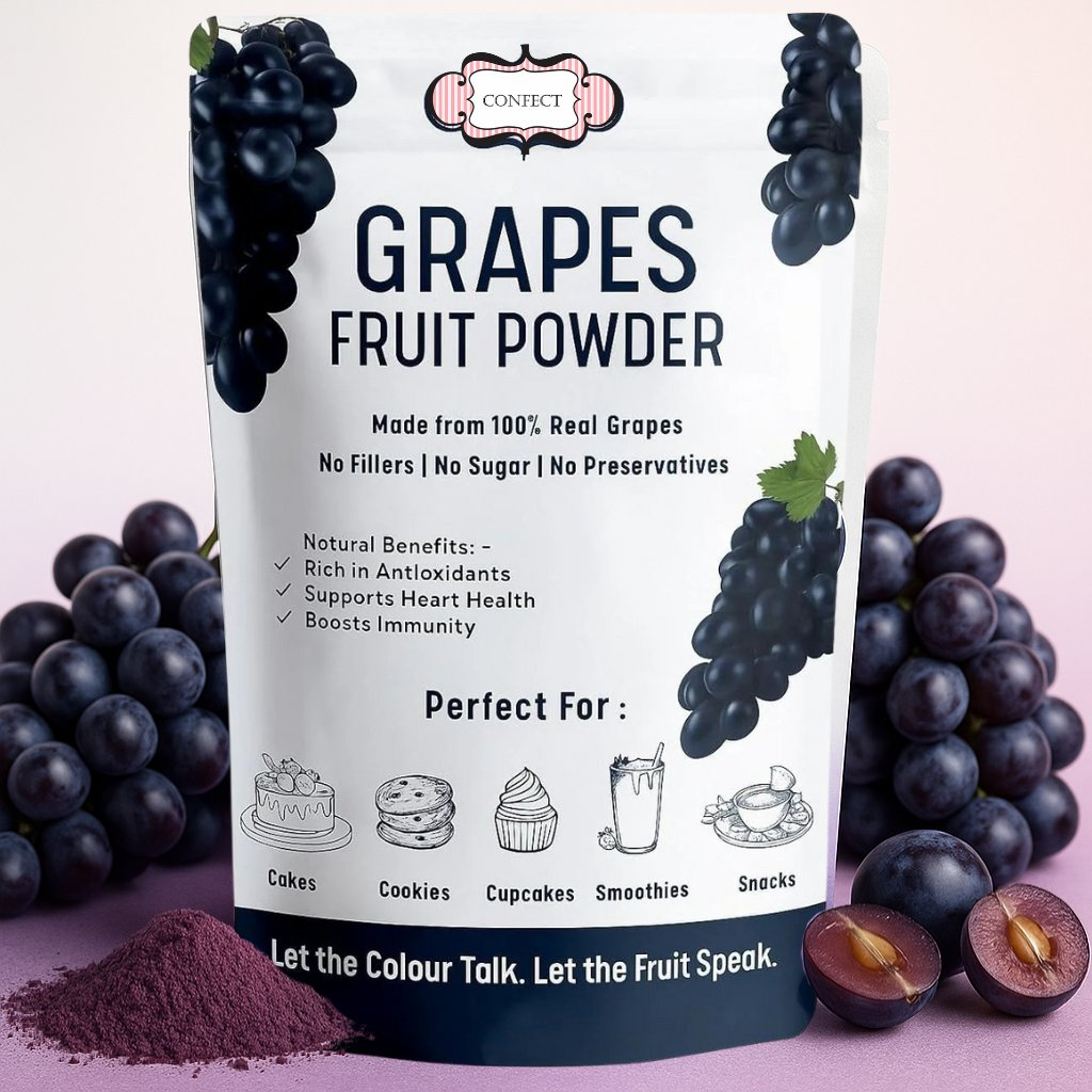 Confect Grapes Fruit Powder