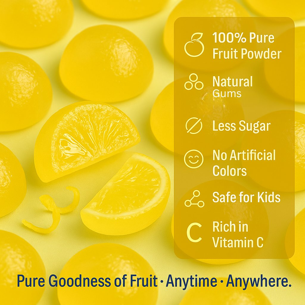 Confect Lemon Drop Burst Gummies