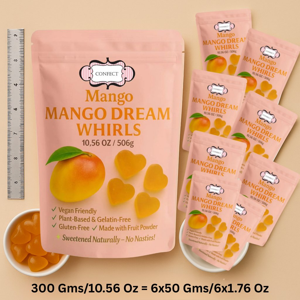 Confect Mango Dream Whirls Gummies