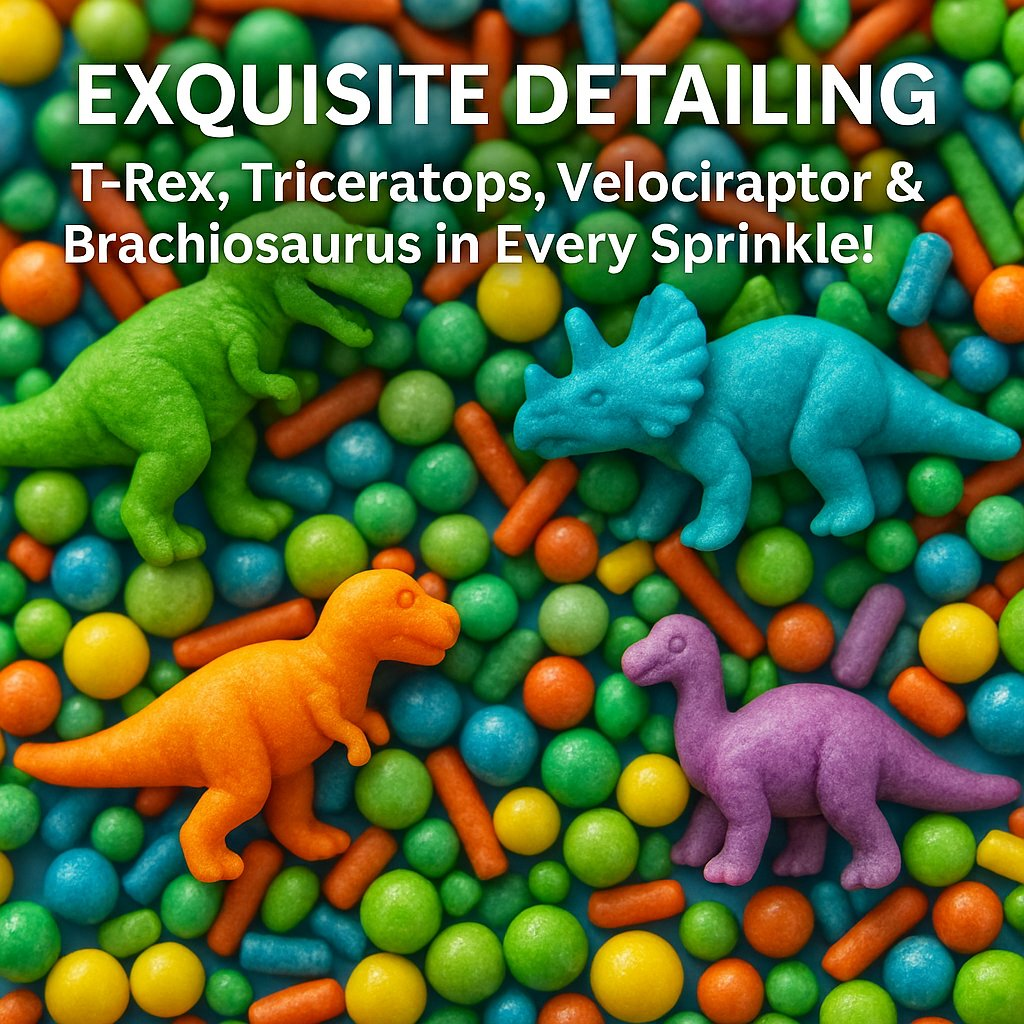 Confect Dino Sprinkles Multipack 10