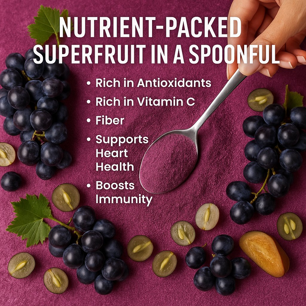 Confect Grapes Fruit Powder