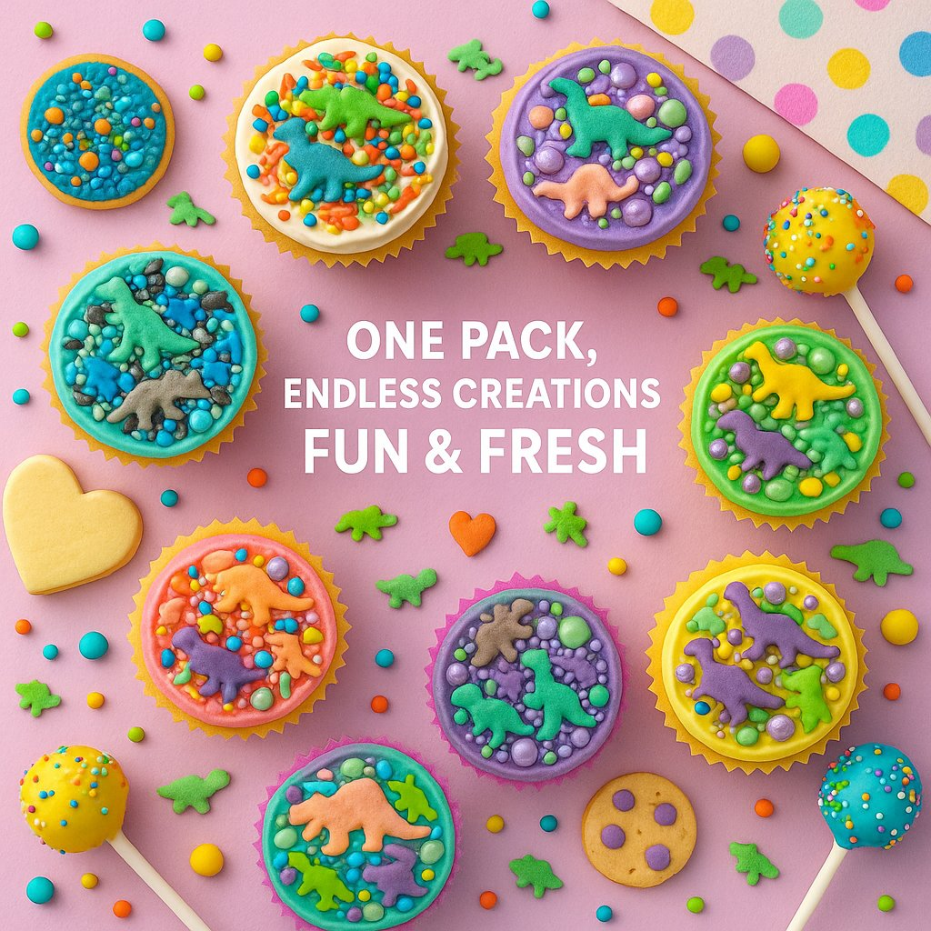 Confect Dino Sprinkles Multipack  09