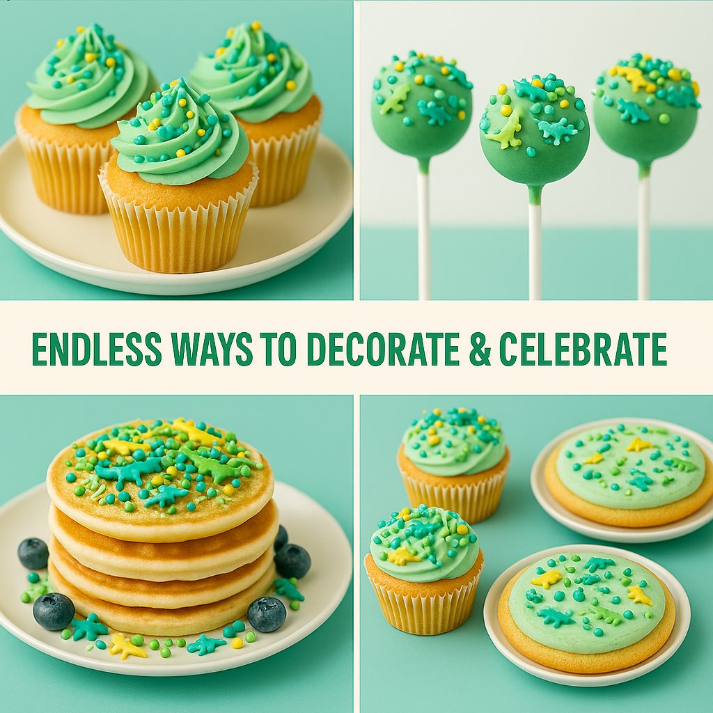 Confect Dino Sprinkles for Decorations 01