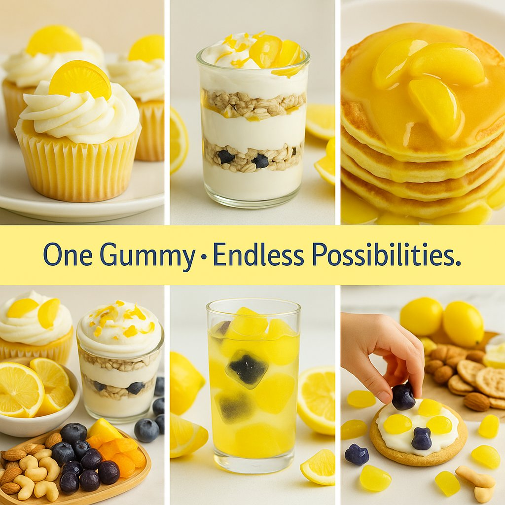 Confect Lemon Drop Burst Gummies